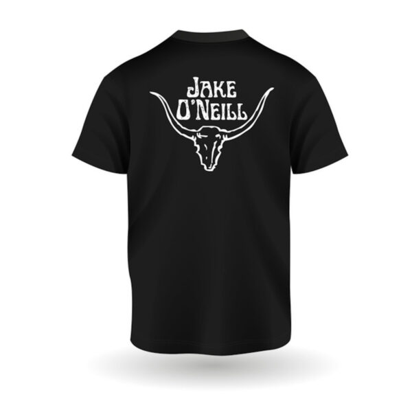 Jake O'neill T-Shirt in Black - Back Design