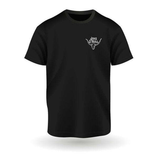 Jake O'neill T-Shirt in Black - Front Design