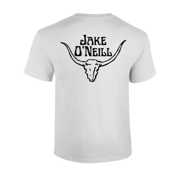 Jake O'neill T-Shirt in White - Back Design