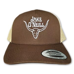 Jake O'neill Trucker Cap in Brown Design